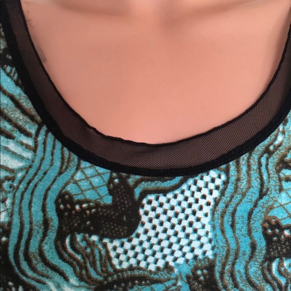 Caleesa Women Tunic Plus Sise 2X Paisley Designer - Picture 7 of 10